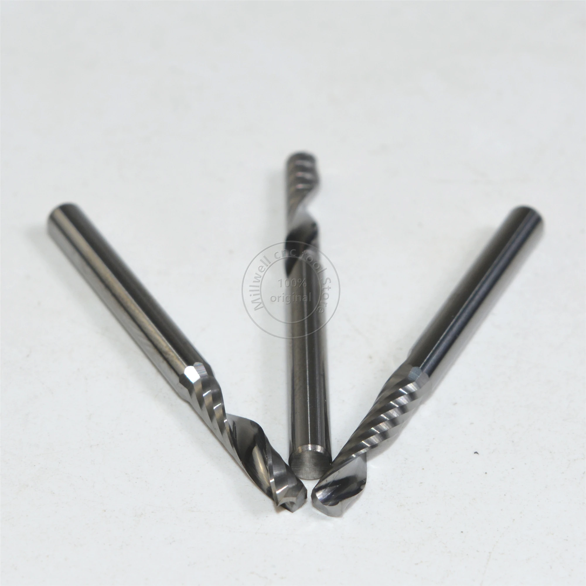 20 шт. Class-A3.175mm* 15 мм, деревообрабатывающий инструмент с ЧПУ, твердосплавная Концевая мельница, деревообрабатывающая вставная фреза, Концевая фреза класса А 1, МДФ, ПВХ, акрил