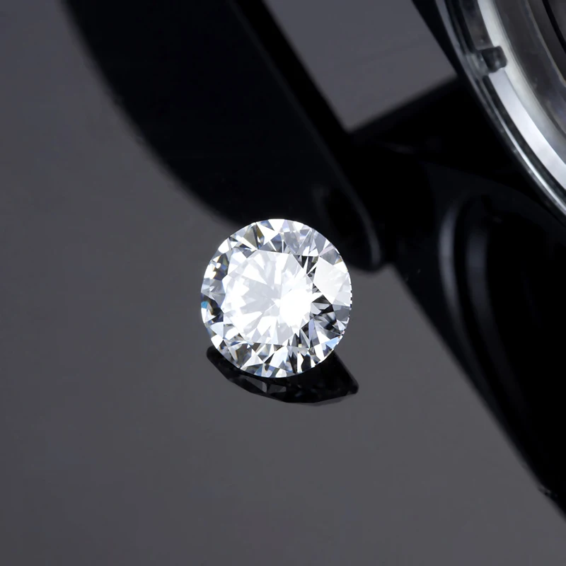 Quality VVS HPHT CVD Diamond Small Size 0.05ct Round Shape Loose Gemstones Lab Grown Diamond