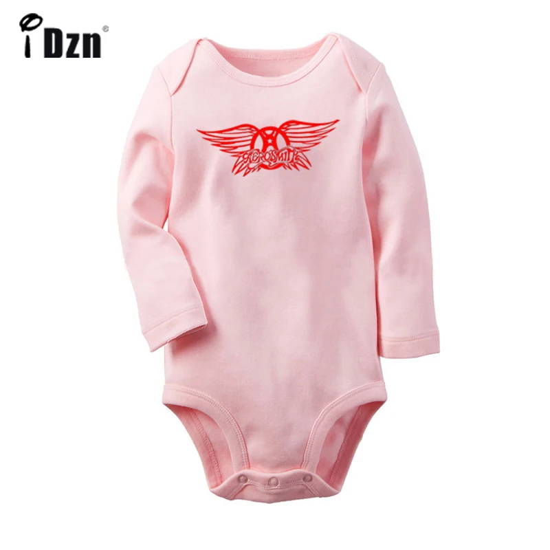 Aerosmith Classic Rock Music Steven Tyler Design Newborn Baby Bodysuit Toddler Long Sleeve Onsies Jumpsuit Cotton Clothes - Цвет: JbBaby624PC