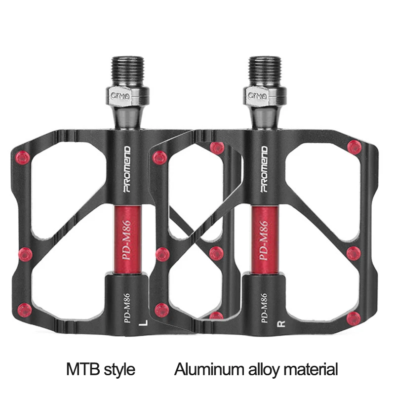 Black-MTB-1 PROMEND Mtb gub педали быстросъемные дорожные велосипедные педали противоскользящие сверхлегкие педали для горного велосипеда углеродное волокно mtb Аксессуары педали mtb для велосипеда велозапчасти - Цвет: Black-MTB-1