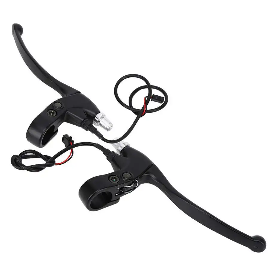 1 пара Универсальный алюминиевый электрический велосипед E bike ручка тормозной рычаг правый левый уплотненный Тормозной Рычаг Ручка аксессуар|Аксессуары для электровелосипедов|   | АлиЭкспресс