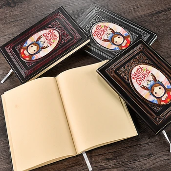 

Christmas Elf Bullet Journal Retro Cute Notebook Paper Planner Agenda School Study Diary Note Book Calender Travelers Notbook