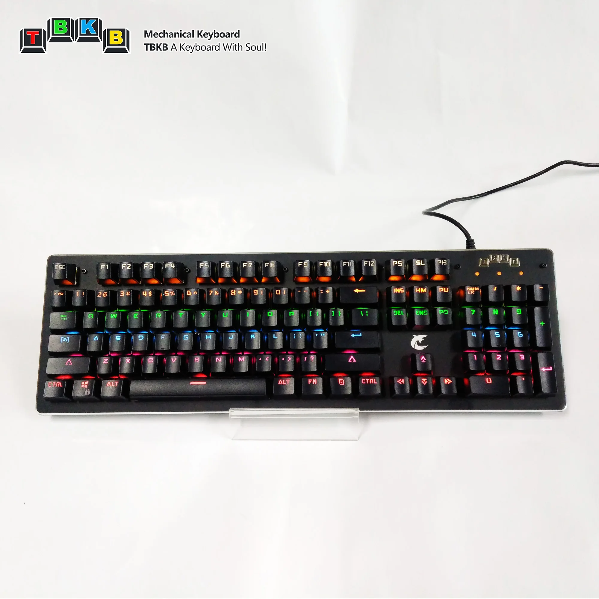 Smart9 x TBKB 104Key Hot Swap синие переключатели двойная съемка клавиш смешанный цвет с подсветкой для игр и набора текста механическая клавиатура