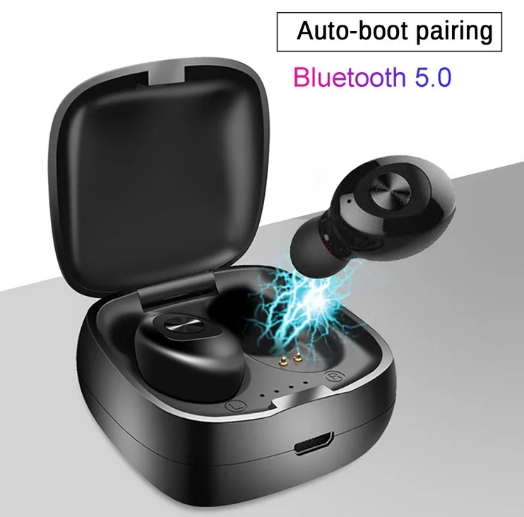 XG12 TWS Bluetooth 5,0 наушники стерео беспроводные наушники HIFI Звук спортивные наушники гарнитура с микрофоном