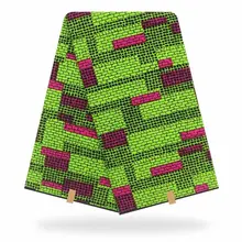 Последний Африканский нигерийский Анкара Воск Принт ткань Гана цветочный стиль обычный хлопок мягкий модный воск ткань