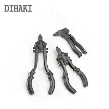 

3in1 Rivet Gun Nut Gun Reaming Gun with Rivet Nut Blind Rivet Guns Hand Riveting Kits Home DIY Nails Gun