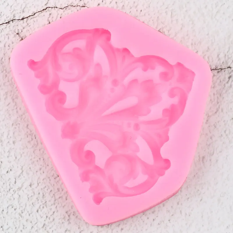 Барокко рельефная силиконовая форма DIY помадка для кекса инструменты для украшения торта конфеты полимерная форма для шоколада форма для мастики