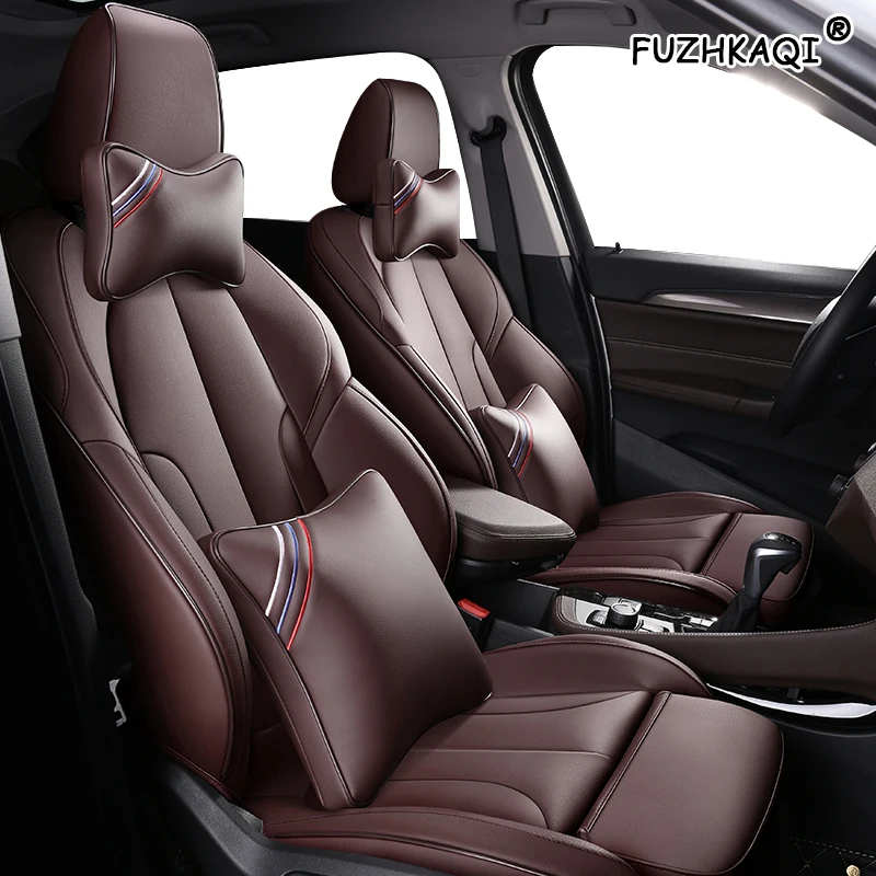 Комплект кожаных чехлов на автомобильные сиденья FUZHKAQI Для GreatWall HAVAL H5 H6 H1 H2 H3 H8 H9 H7