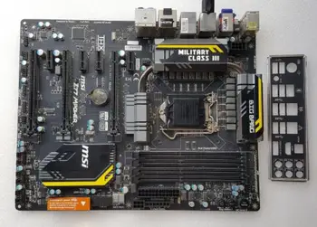 

original motherboard MSI Z77 MPower DDR3 LGA 1155 USB2.0 USB3.0 32G for i3 i5 i7 22nm CPU Z77 Desktop motherboard Free shipping