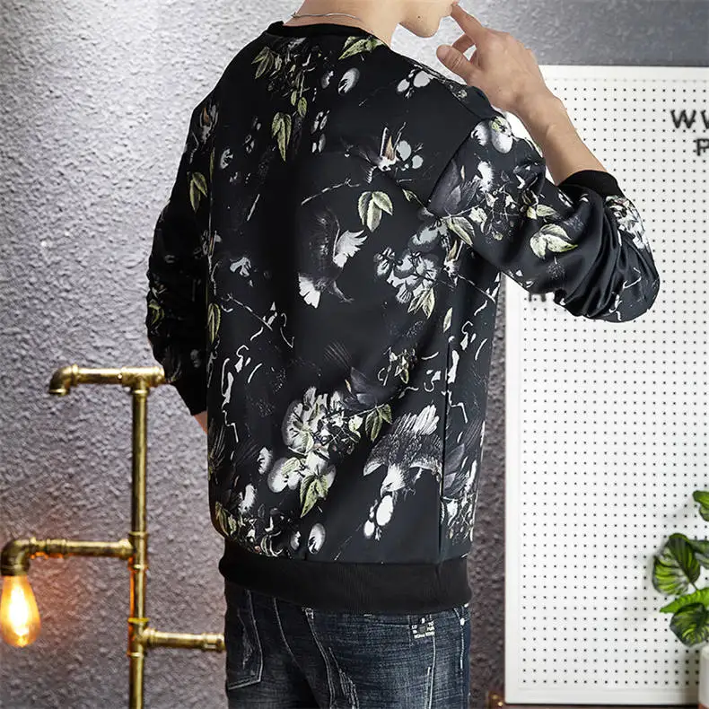 2020 New Sweatshirt Men Hoodie Crewneck Sweatshirts Spring Hoody Ugly Printed Streetwear Male Japan Korean Style Plus SIze 4XL 02