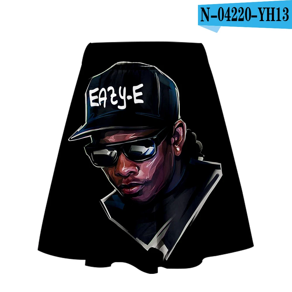 EAZY-E юбка Harajuku Повседневная стиль Harajuku поп EAZY-E юбки новые сексуальные Kpops Женские повседневные горячие продажи юбки - Цвет: E
