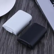 Bateria recarregável caso capa para xbox 360 máquina de jogo com adesivo controlador sem fio bateria caso para jogo console adereços