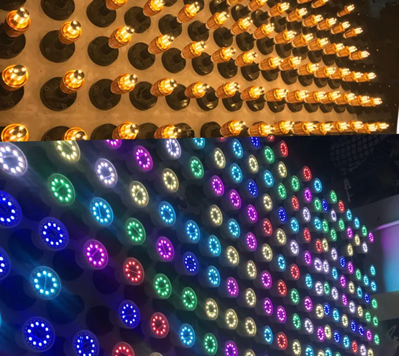 Factory Wholesale Smart Wireless Remote Control LED Bulb Stepless Dimming Palette E27 Edison Screw Bulb 9W Globe Light Source