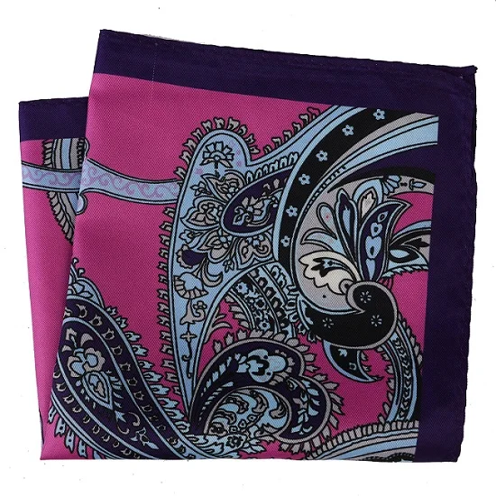 DPH149 Pocket Square Портной Смит мужской роскошный костюм карманные квадраты 30x30 см Большой размер Бизнес Печатных Цветочные Пейсли Твердые в горошек платки полотенце для сундуков - Цвет: DPH149 Pocket Square