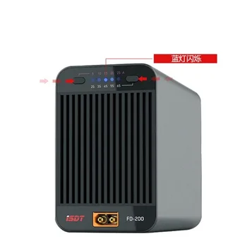 

ISDT FD-200 200W 25A Support 2-8S Lipo Battery Wireless APP Control Discharger for RC Drone Spare Parts RC Tiny Gift Present Toy