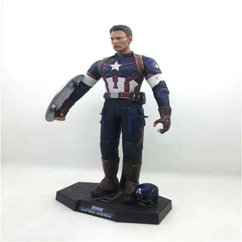 29 см Горячие Продажи Капитан Америка 1/6 весы ПВХ фигурка Модель Коллекционная игрушка