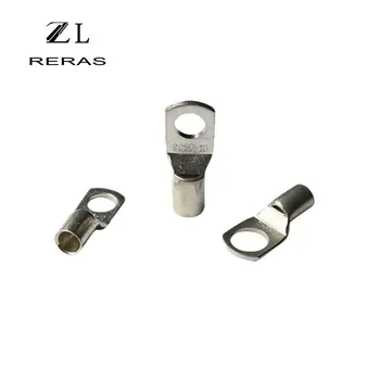 

50PCS SC 4-4 4-5 4-6 4-8 Crimp Terminal Tinned Wire Terminal Cable Connector Terminal Wire Connector Copper Cable Lug Kit