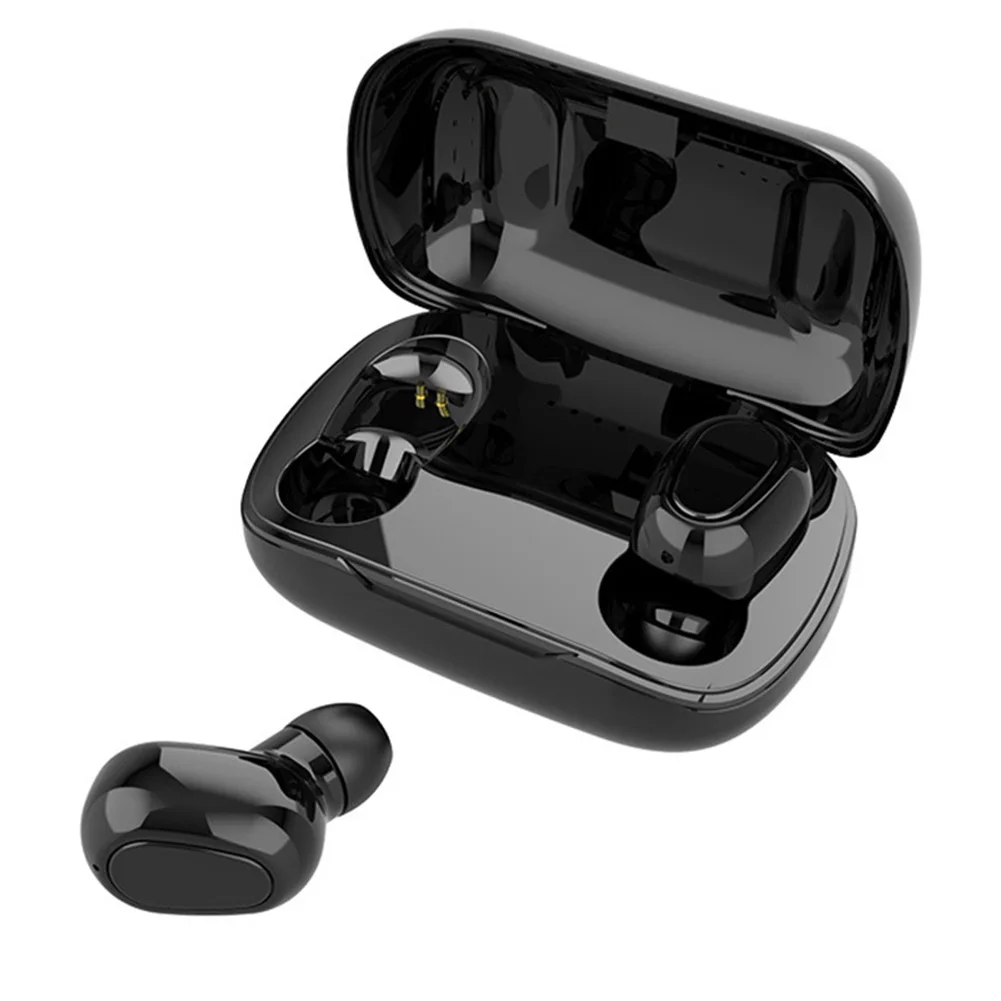 Wireless Bluetooth Earphone Noise Reduction Waterproof Portable Mini for Sports SGA998 - Цвет: Black