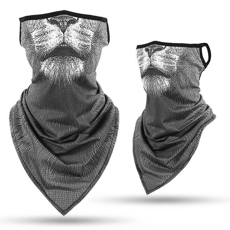 灰狮子【挂耳三角巾】_12