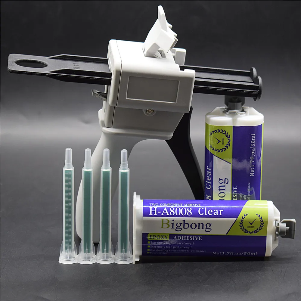 calafetagem manual bico de mistura estatica ab glue 11 50ml 2pcs 4pcs 01