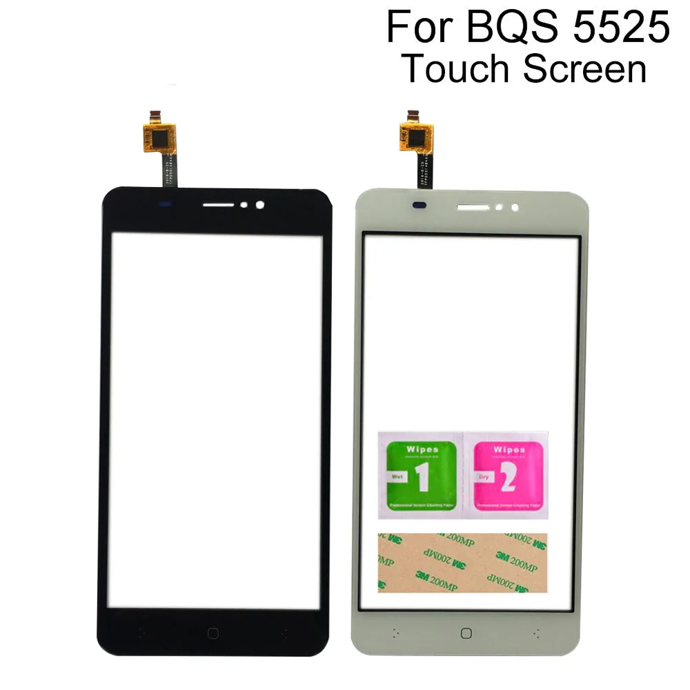 

Touch Panel Sensor For BQ Mobile BQS 5525 Practic BQ 5525 Touch Screen Digitizer Front Glass Touchscreen