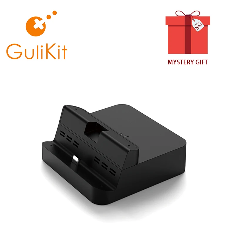 GuliKit NS06 портативная док станция в сборе Аксессуары HDMI для Nintendo Switch|Подставки и