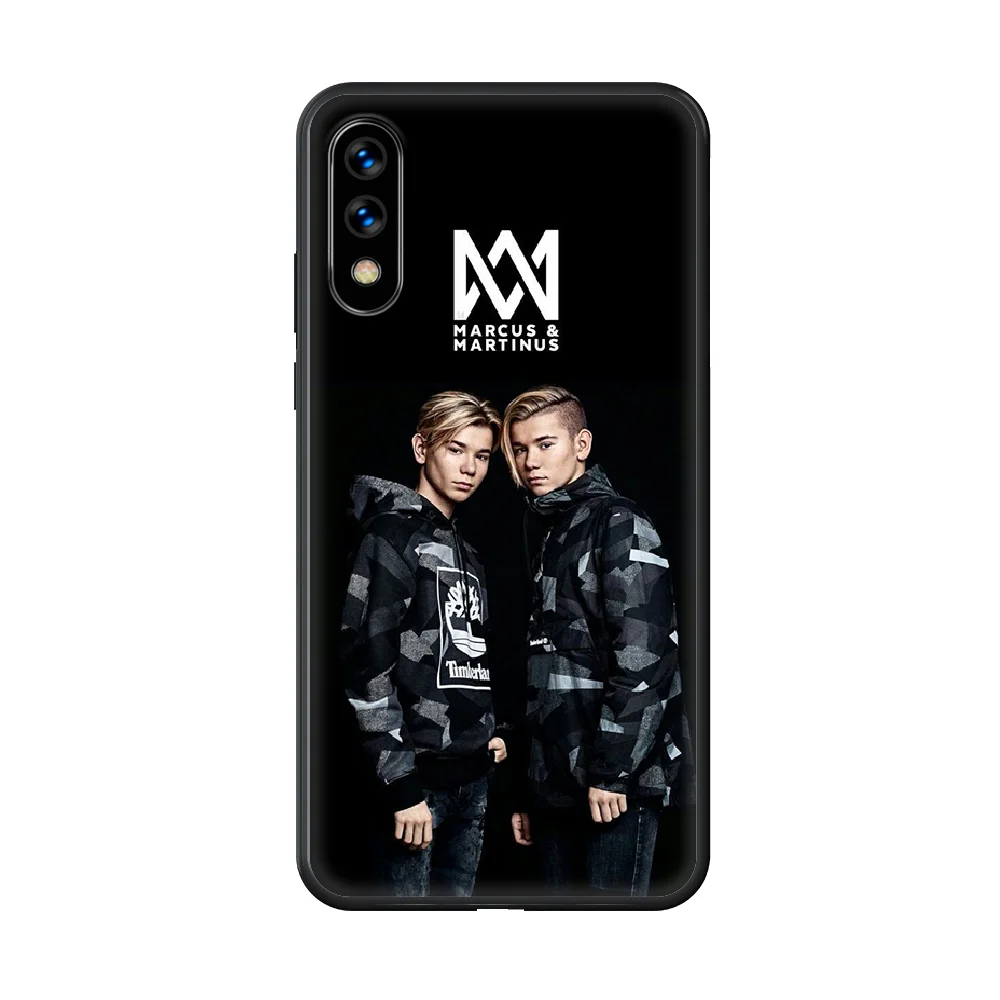 Твердый чехол для телефона Marcus & Martinus M корпус huawei honor play 6 7 8 9 10 view 20 A X i pro lite черный