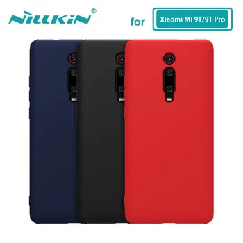 

For Xiaomi Mi 9T Pro Case Casing NILLKIN Liquid Smooth Silicone Case For Xiaomi Mi 9T/9T Pro Cover Luxury Protective Bags