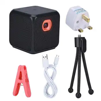 

2.4G DLP WiFi Micro LED Projector for Android IOS with Tripod