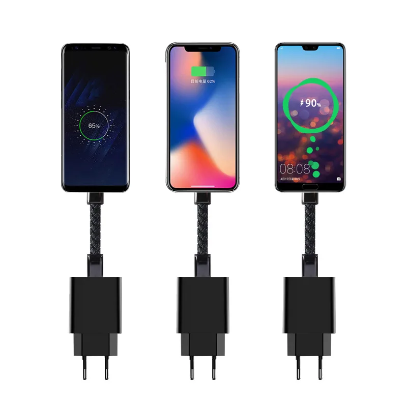 USB зарядный браслет зарядное устройство Портативный уличный Micro кабель для