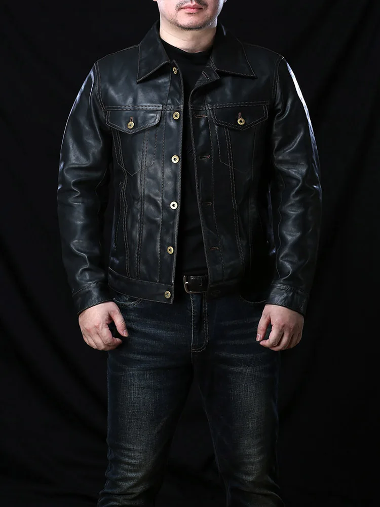Genuine Leather Coats| - AliExpress