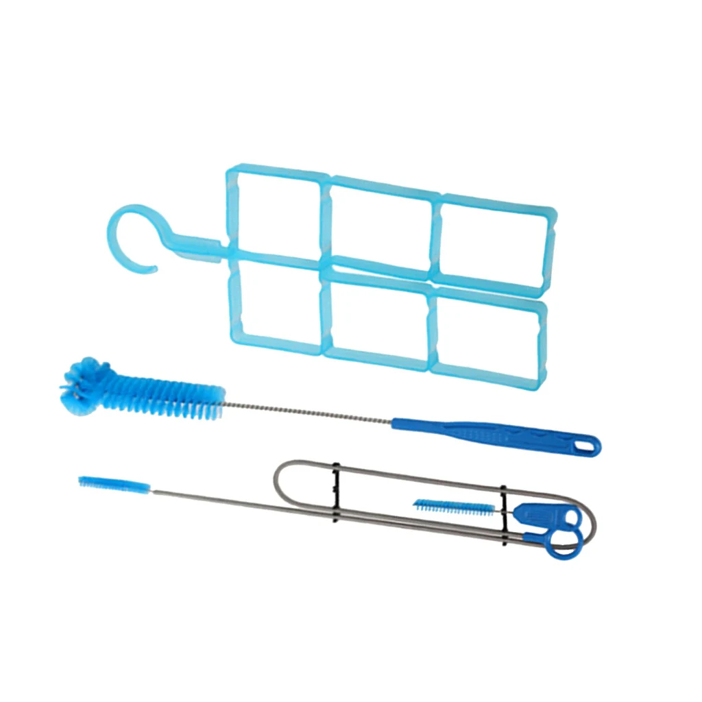 Hydration Bladder Tube Brush Cleaning Kit for Universal Bladders, 4 in 1 Cleaner
