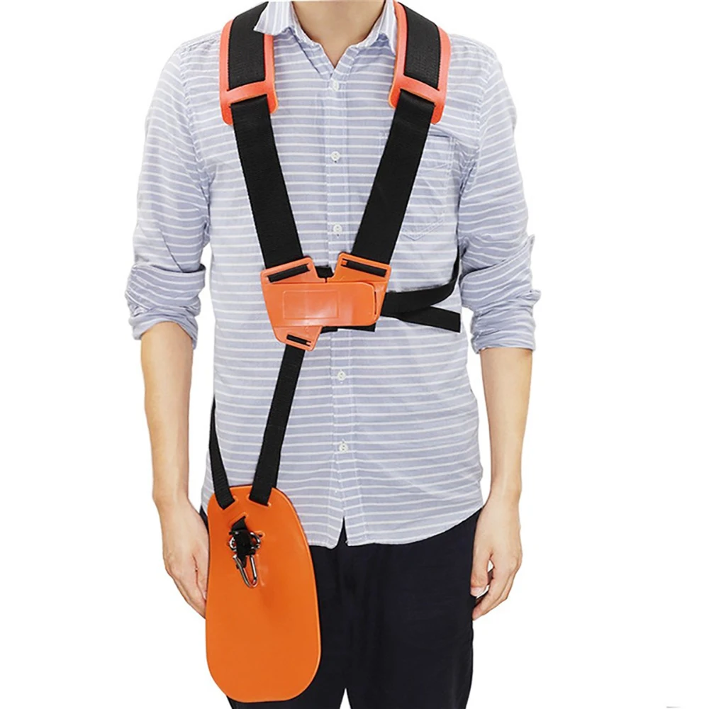 

Lawn Mower Shoulder Strap for Strap Grass String Trimmer Brush Cutter Belt Lawn mower Shoulder Harness Strap Orange