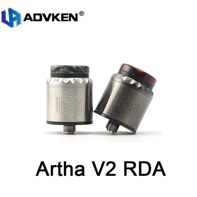 Оригинальный Advken Artha V2 RDA емкость 810 PEI дрип тип 24 мм испаритель для электронной