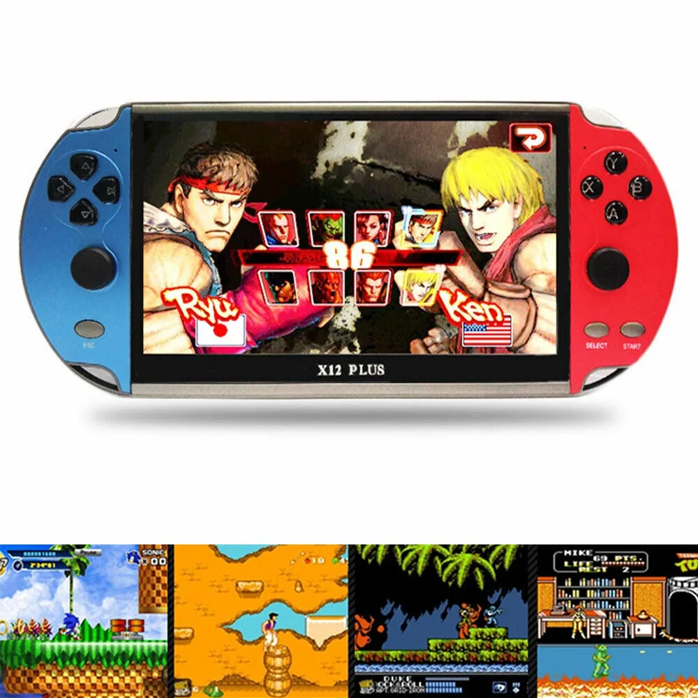 

7.0inch Double Rocker Handheld Game Console Support TV Output Retro Portable Video Game Console with 2000+ Games Support TF Card