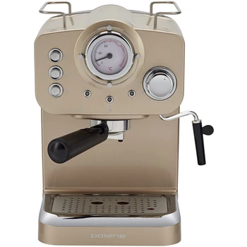 

Coffee maker Polaris PCM 1532e, espresso, Champagne
