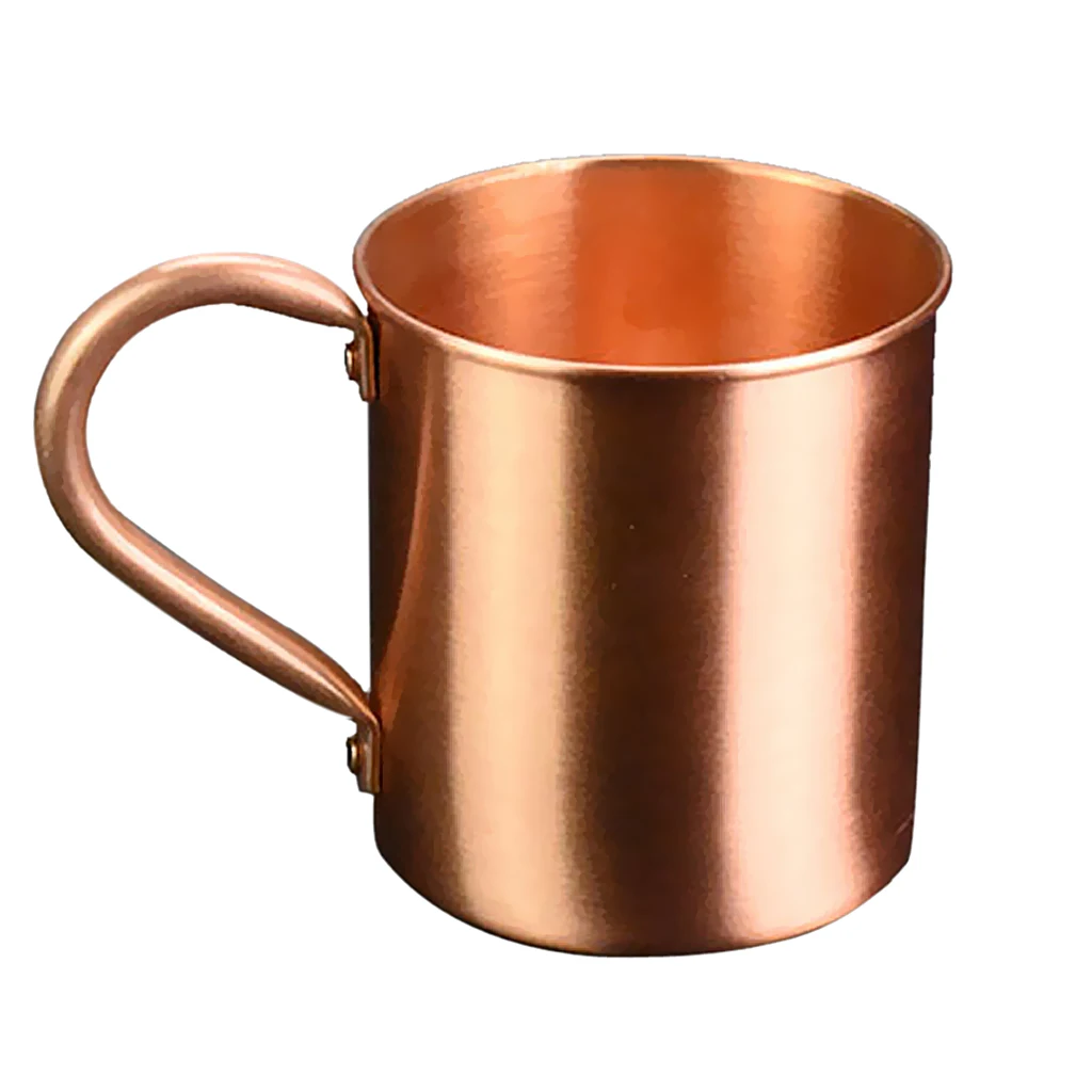 STAINLESS STEEL WITH COPPER PLATED MOSCOW MULE CUP MUG Hammered 5 Types