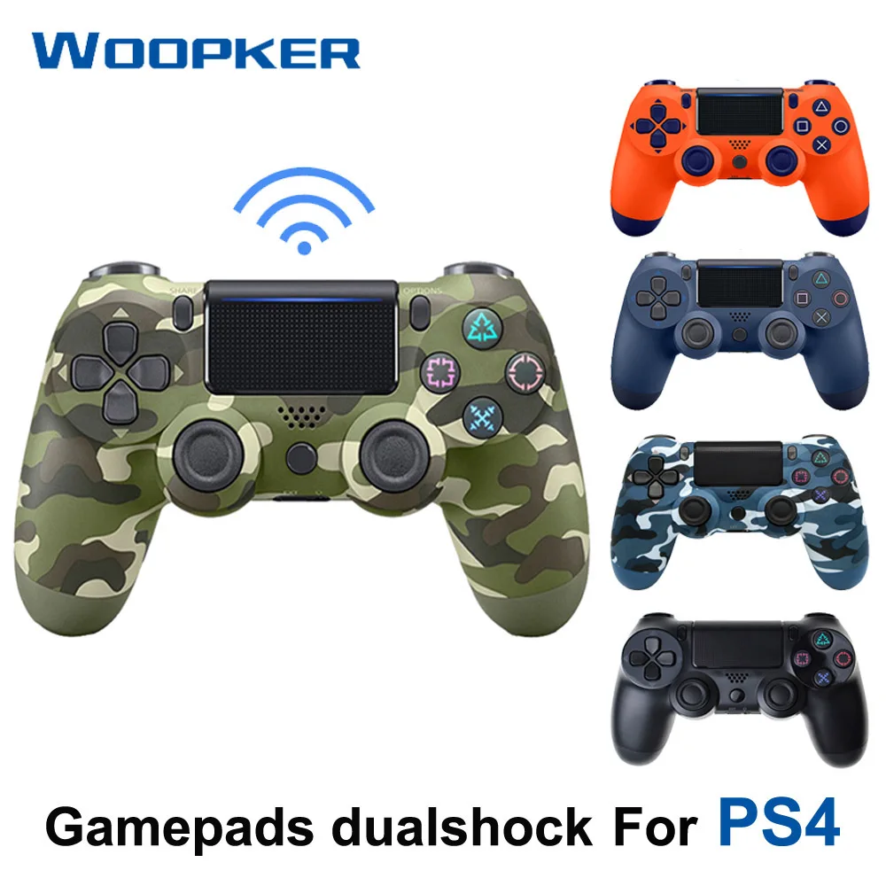 For PS4 Bluetooth Wireless Console Joystick Controller for Playstation 4 Dualshock Wireless/Wired Gamepad