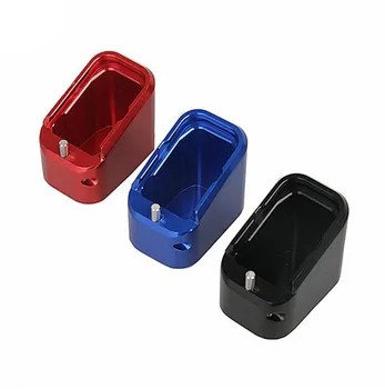 

Tactical Magazine Extension for Glock 17 22 34 35 Magazines Base Pad for IPSC USPUA IDPA CNC Aluminum