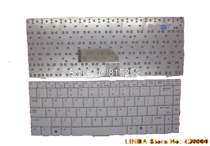 Клавиатура для ноутбука ASUS W7 W7E W7F W7J W7S W5 W5A W5F США белый/черный 04GNA11KUS12 V022462BS1 US