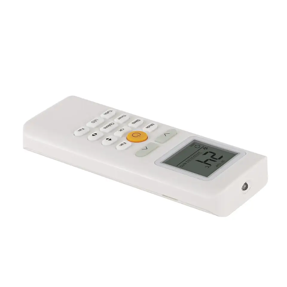 Télécommande De Remplacement Pour Climatiseur R07 / BGE R07B / BGE - Blanc, Portée 10 M, Fonctionne Avec 2 Piles AAA - 2
