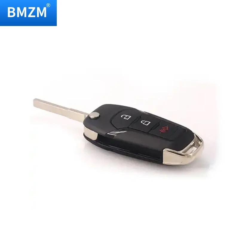 BMZM 2 + 1 кнопочный дистанционный Раскладной Автомобильный ключ для Ford Escort с N5F A08TAA