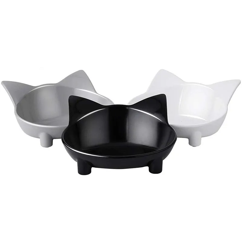 Cat Bowl Shallow Cat Bowl Non Slip Cat Dish Wide Cat Feeding Bowl for