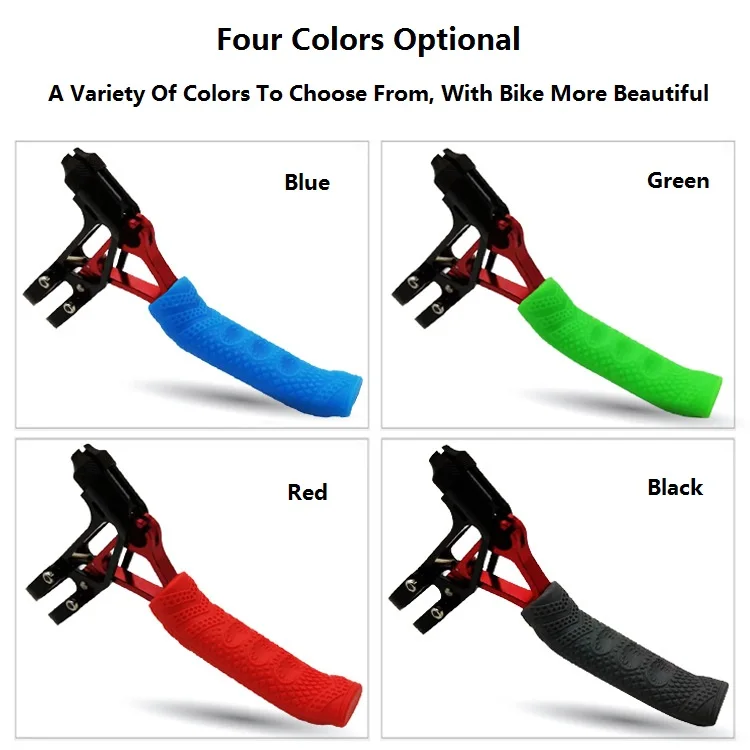 Bicycle brake handles sets brakes silicone sets mountain bike dead fly road folding car brakes protective cover brake wear sets