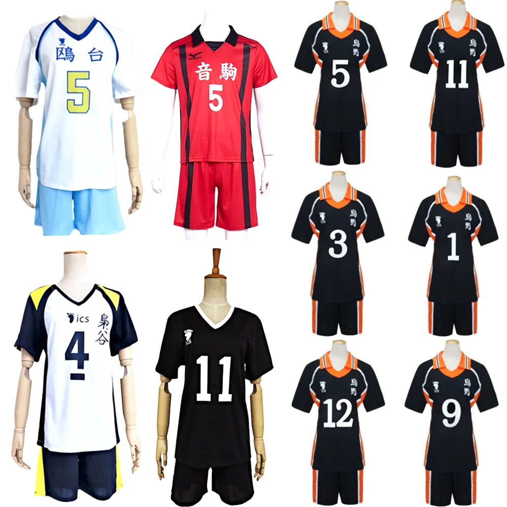 Anime Haikyuu Cosplay Costume Karasuno High School Volleyball Club