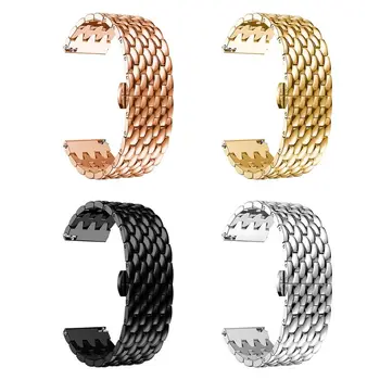 

Stainless Steel Watch Strap Dragon Scale Wristband for Huawei Watch GT 2 Kit