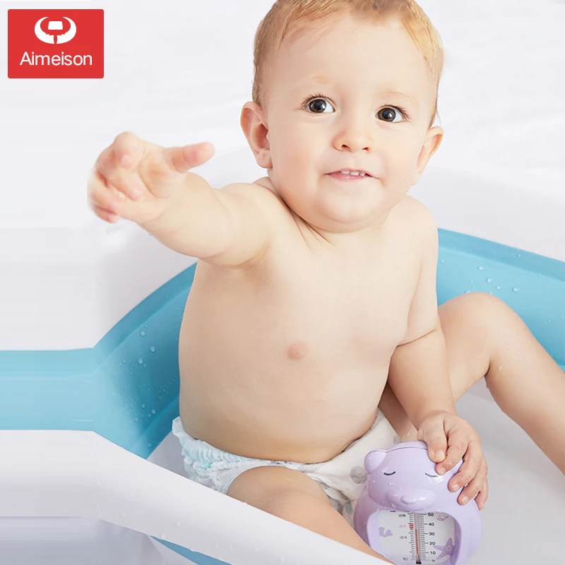 Aimeison Baby Water Thermometer Baby Measuring Bath Water Temperature Meter Card Home New Raw Children Thermometer