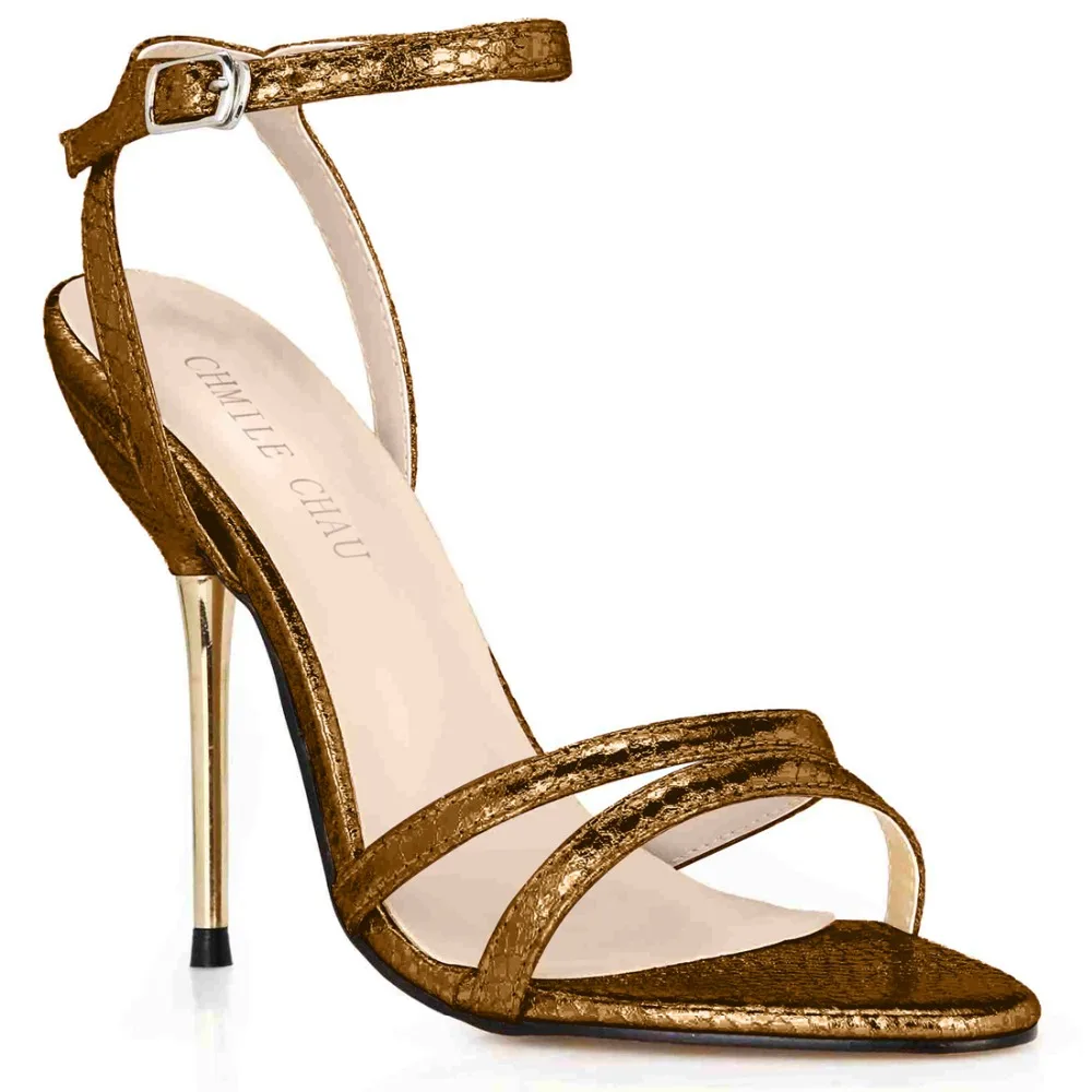 4 咖啡色金属蛇纹