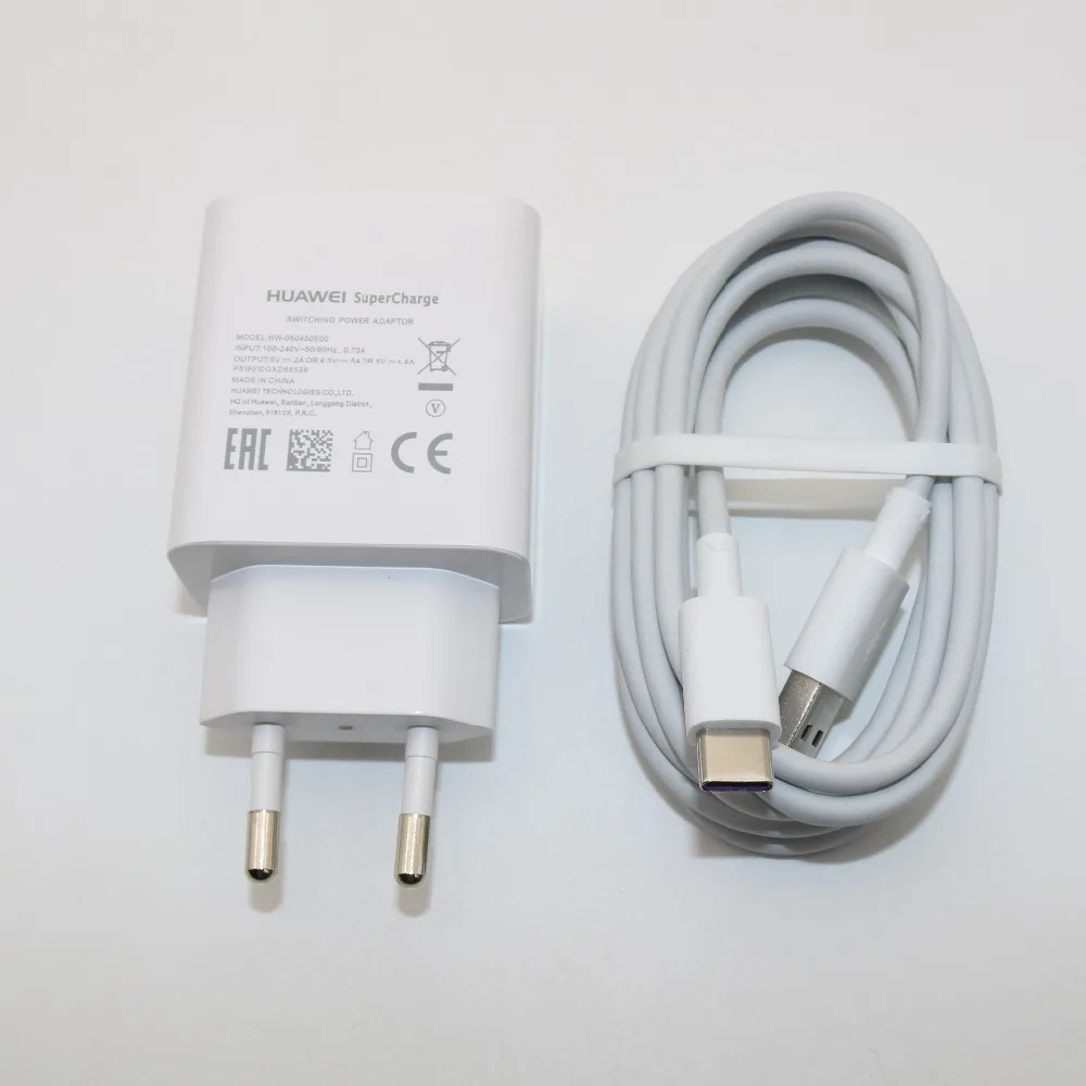 huawei mate 9 10 20 P10 Plus P20 Pro Honor V10 Supercharge быстрое супер зарядное устройство 4.5V5A type-C USB 3,0 type C кабель