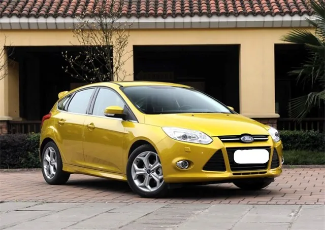 Хромированный ПТФ в передний бампер крышка Bezels отделка для Ford Focus 2012 2013